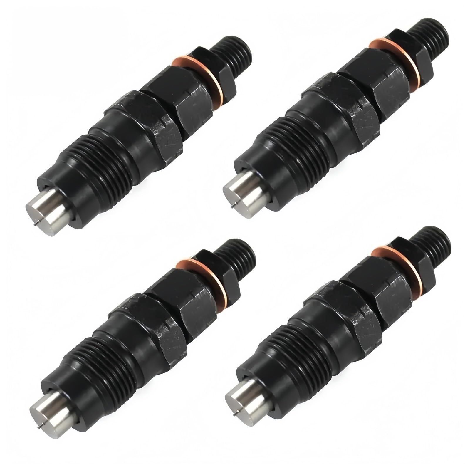 4 Fuel injectors, Model MD196607 Compatible for Mitsubishi Vehicles