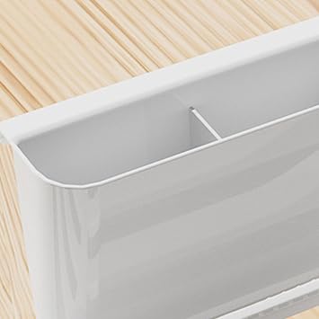 Dish Drying Rack for Kitchen Counter, Space Saving Dish Drainer with Drainboard for Dishes Bowls Plates Utensils, 42.5x13x26.5cm