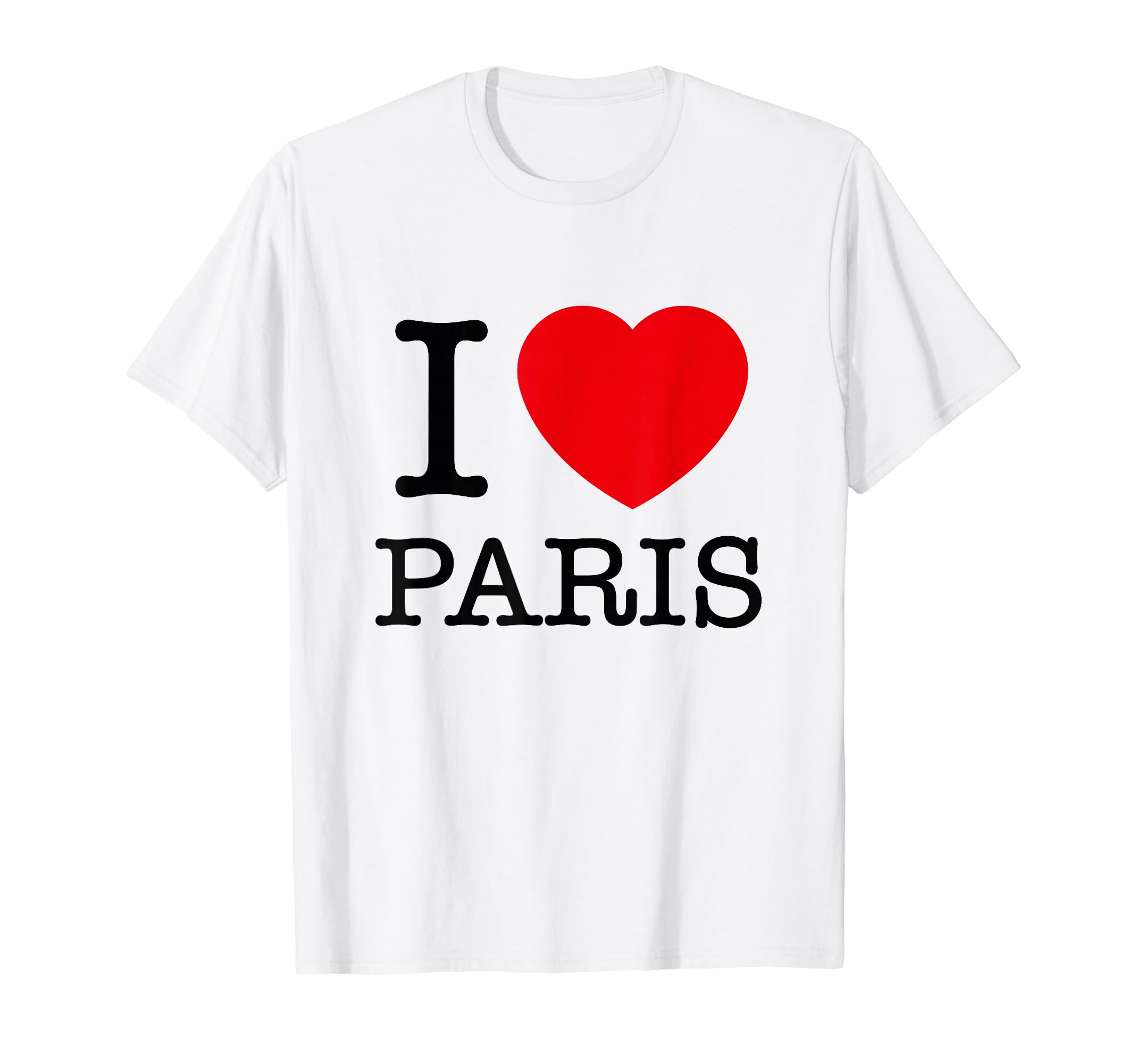 Amazon | I Love Paris Graphic Tees - Novelty T-Shirts & Cool