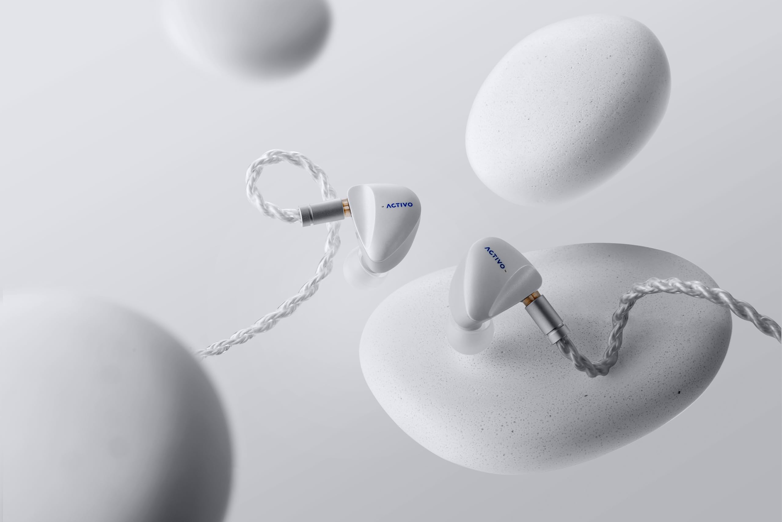 Amazon.co.jp: 【3.5mm/USB-C両対応】ACTIVO SCOOP White [8mmDD×1