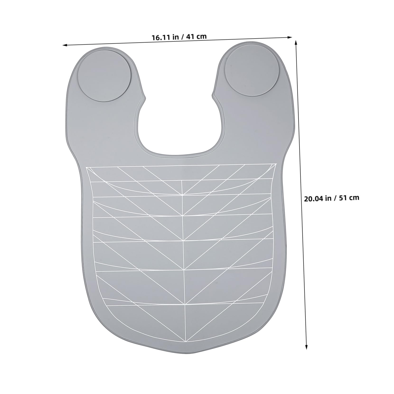 Capa de Corte de Pelo de Silicona Resistente a Manchas para Salones y Uso Doméstico