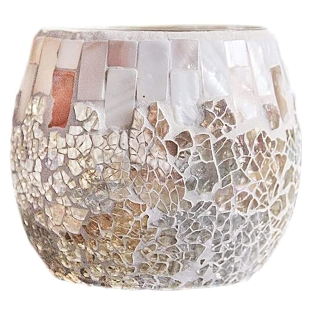 Bougeoirs art déco en verre pour la maison