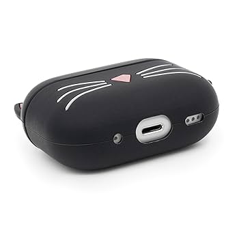 Apple - 【cats】AirPods Pro Amazon.com: kwmobile Silicone Case Compatible with Apple