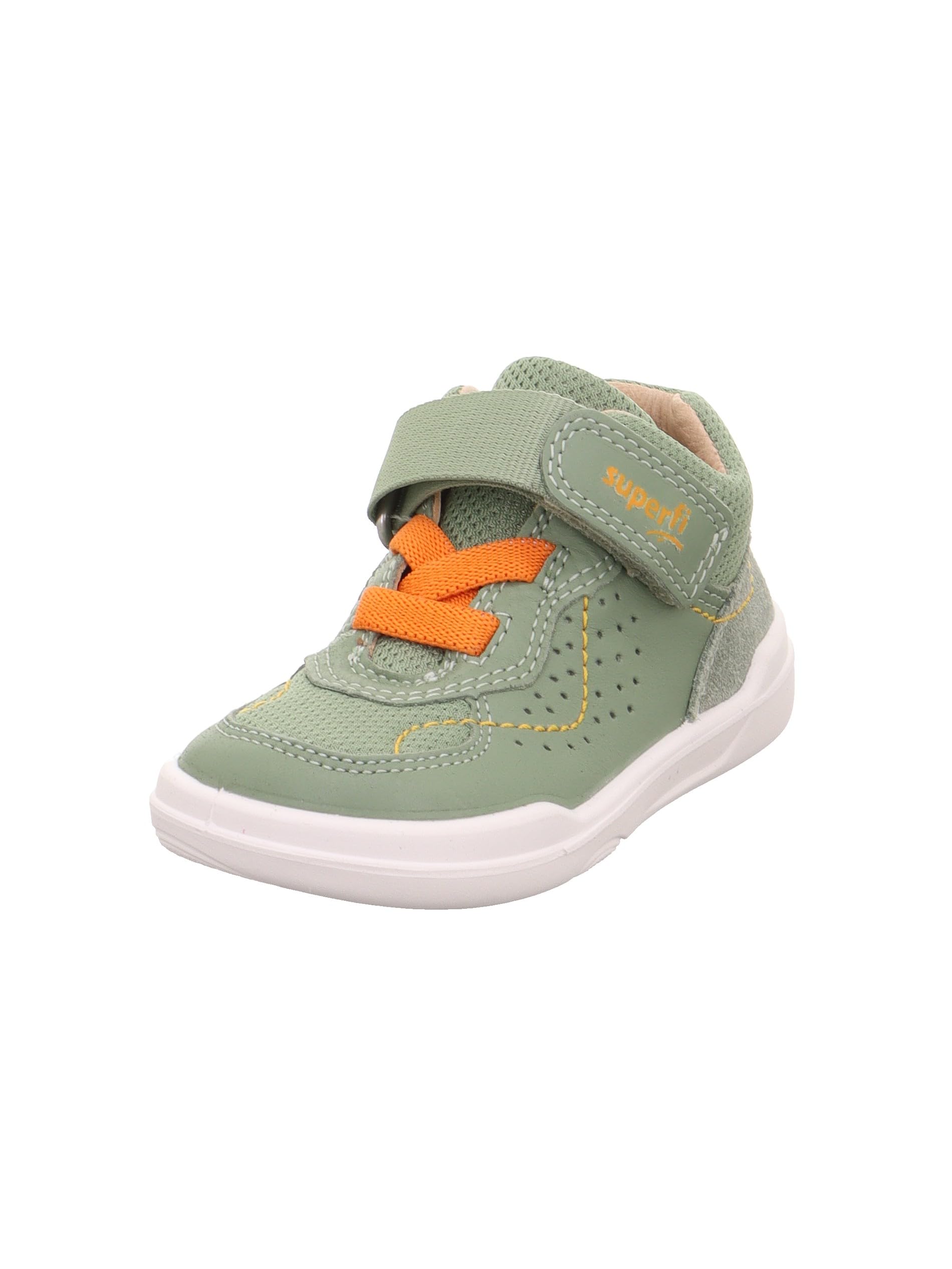 Superfit SUPERFREE Trainers, Light Green/Orange 7500, 24 EU
