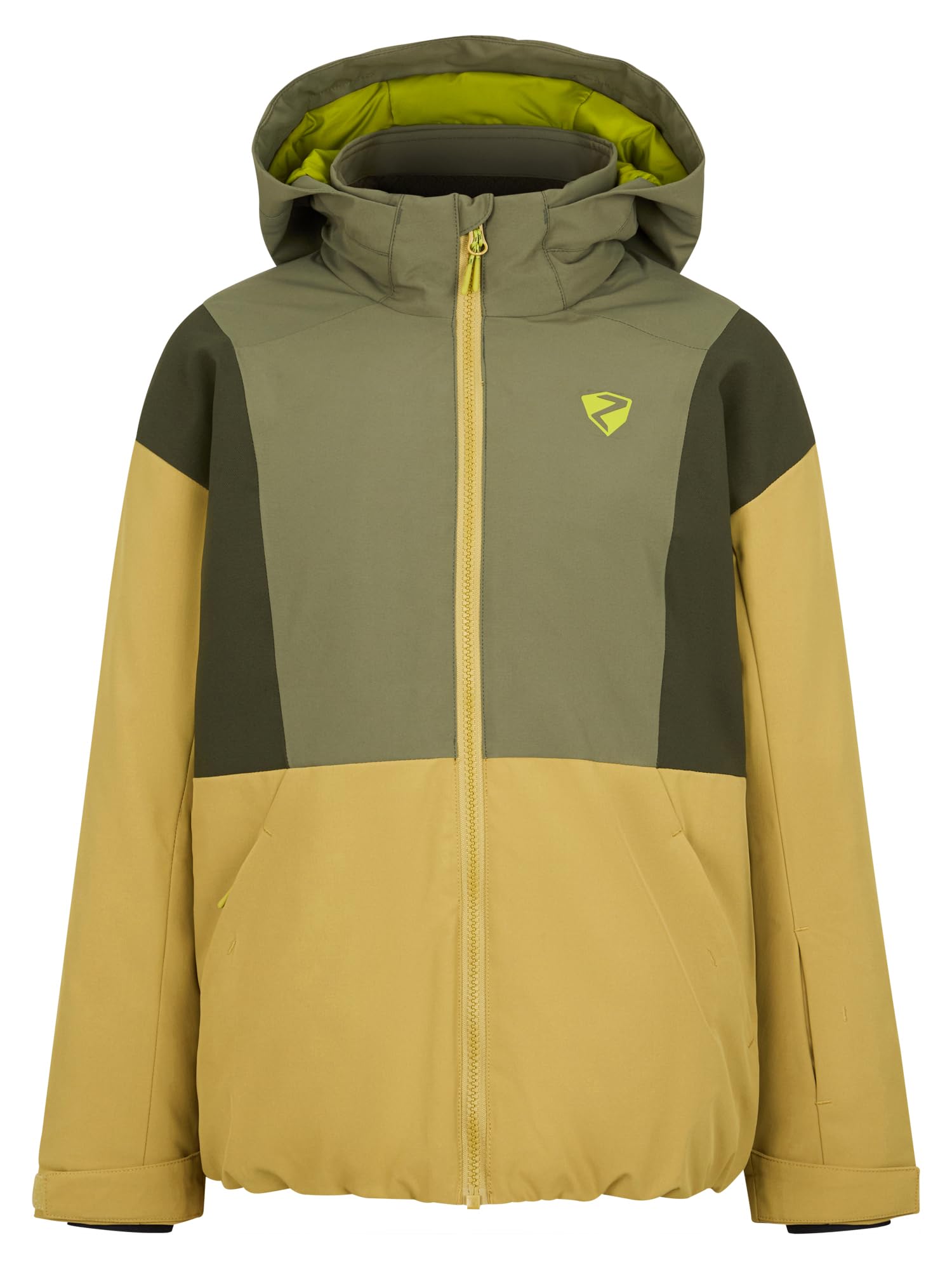 Ziener Jungen Abbe-z Ski-Jacke/Winterjacke | warm, atmungsaktiv, wasserdicht (1er Pack)