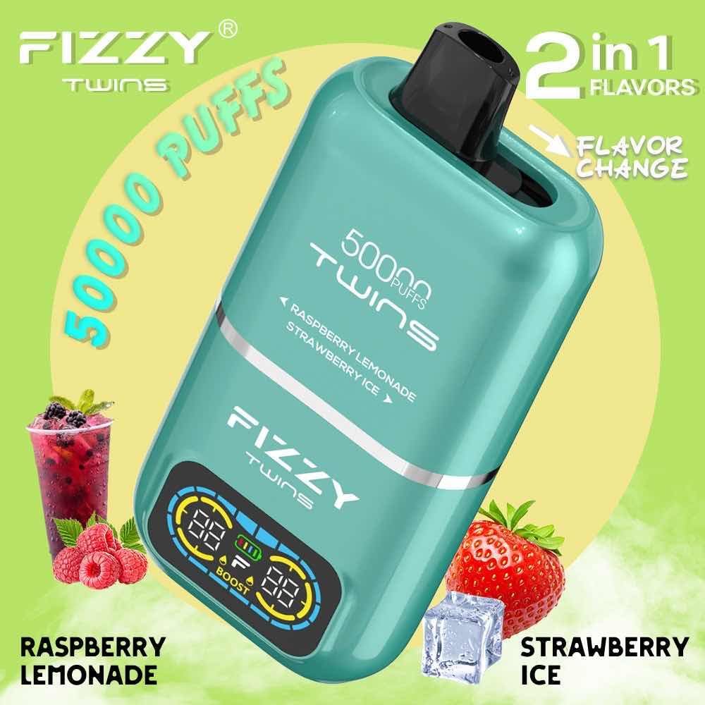 Amazon | Fizzy Twins 50,000パフ｜ツインフレーバー切替型デバイス 