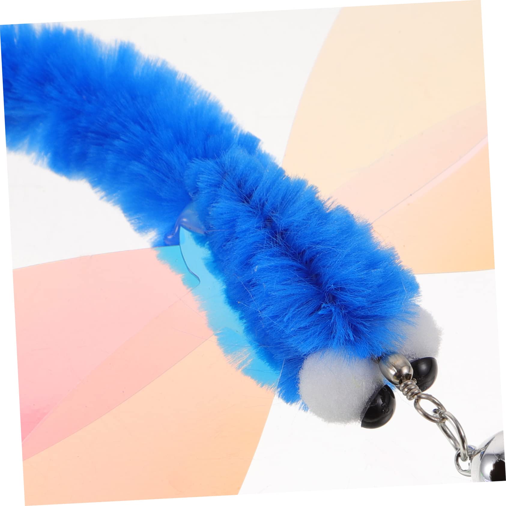 Supvox 40stücke Teiliges Katzenangel Spielzeug Set Mit Bunten Ersatzteilen Interaktive Katzenspielzeuge Für Gesunde Und Spaß Drachenfliegen Und Schmetterlingen