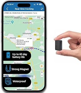 TKMARS Mini Traceur GPS 4G TK903 sans Carte SIM, Suivi en Temps Réel, Monde Entier Traqueur Aimant 60 Jours Autonomie, Tracker Antivol pour Voiture, Moto, Vélo, Scooter, Enfants, Valise asin的图片