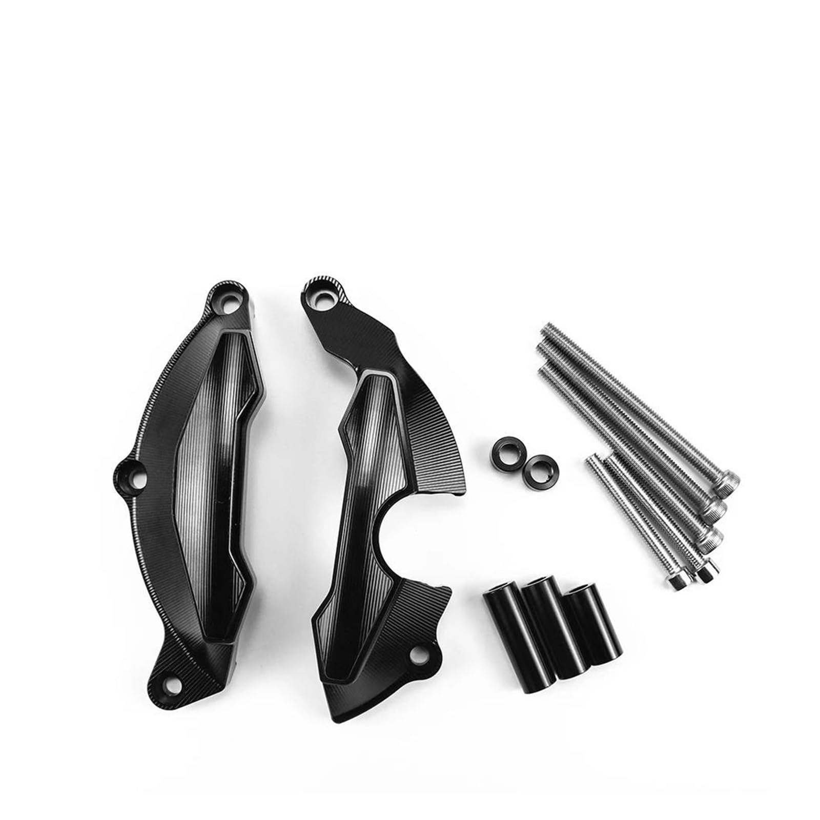 Motorrad Motorschutzbügel Für Yamaha MT125 MT-125 MT 125 15 MT15 XSR125 XSR 125 Legacy 2020 – Motorrad-Motorschutzabdeckung Zylinderschutzabdeckungen(Schwarz)