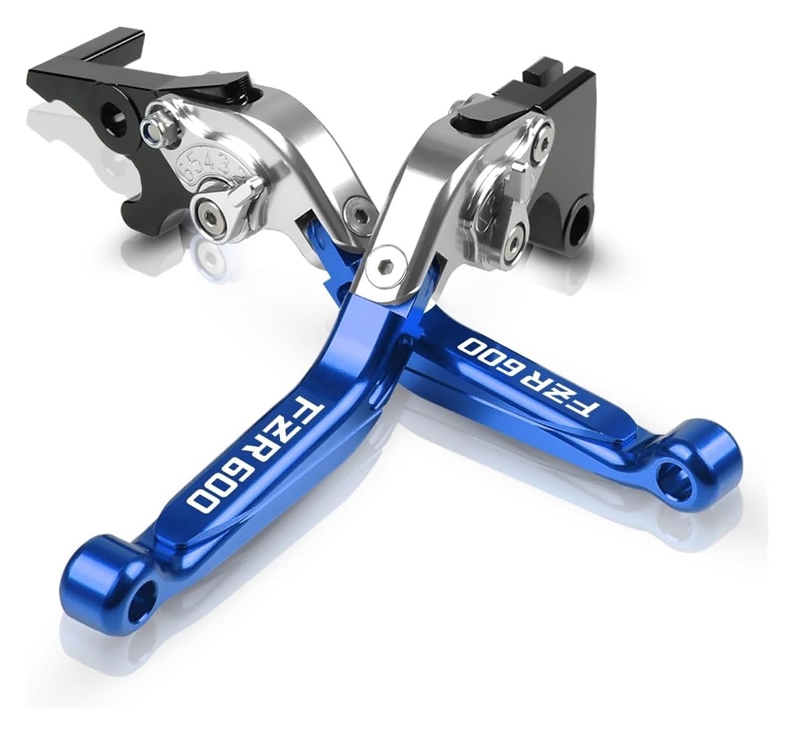 Oiajdsad 7 Motorcycle Clutch Levers For Fzr 600 Fzr600 1994 1995 1996 199 19981999 Motorcycle Adjustable Folding Extendable Brake Clutch Levers Modification Parts