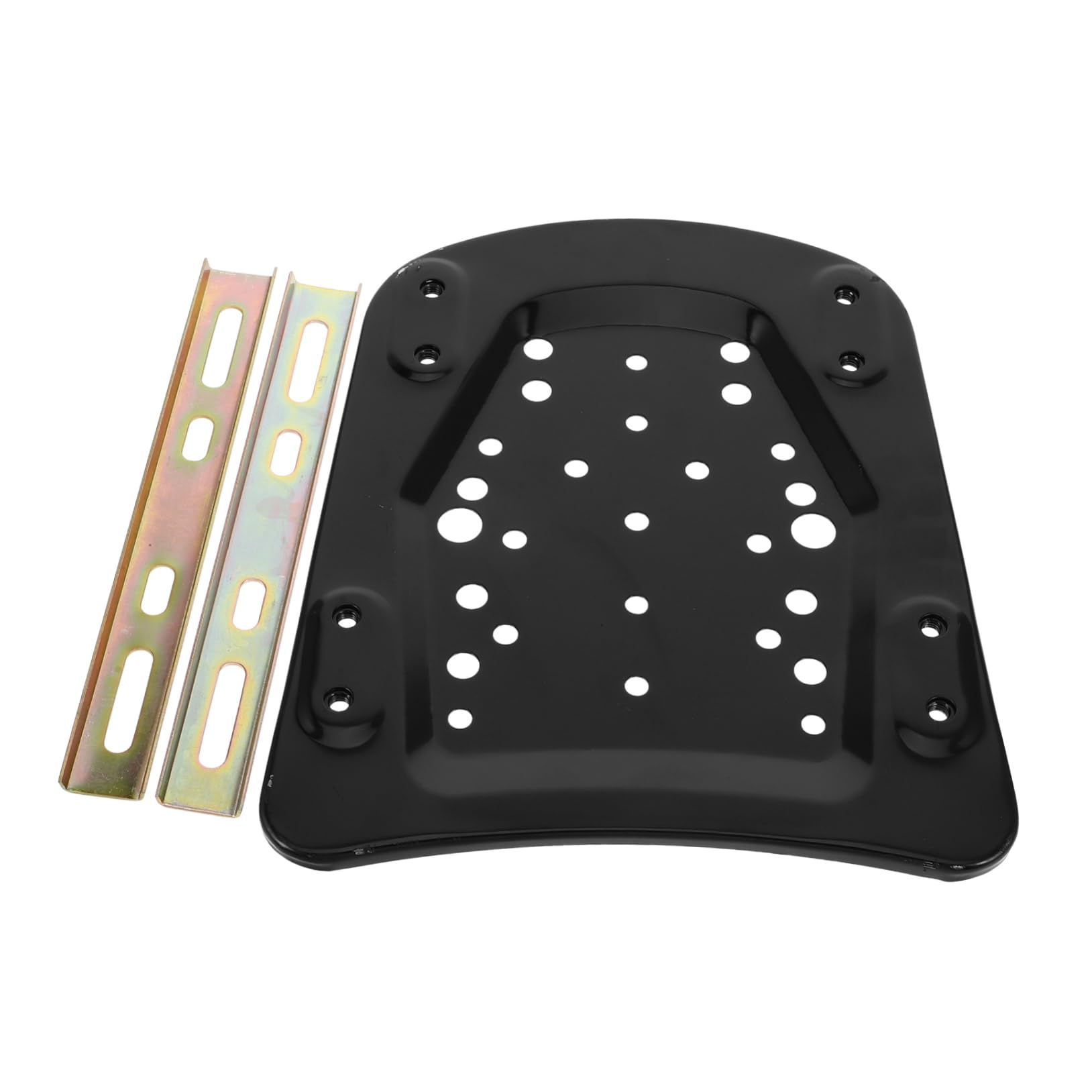 GRIRIW Rear Trunk Luggage Holder Bracket Heavy Duty Steel for Electric Scooter Motorcycle