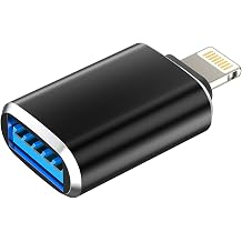 Lightning to USB for iPhone OTG Adapter Dongle Camera Card Reader Flash Drive Keyboard Mouse MIDI Hub Data Sync for 13 11 12 Pro Max Mini Xr X Xs 8 7 Se Plus for Apple for iPad Air Piano Converter