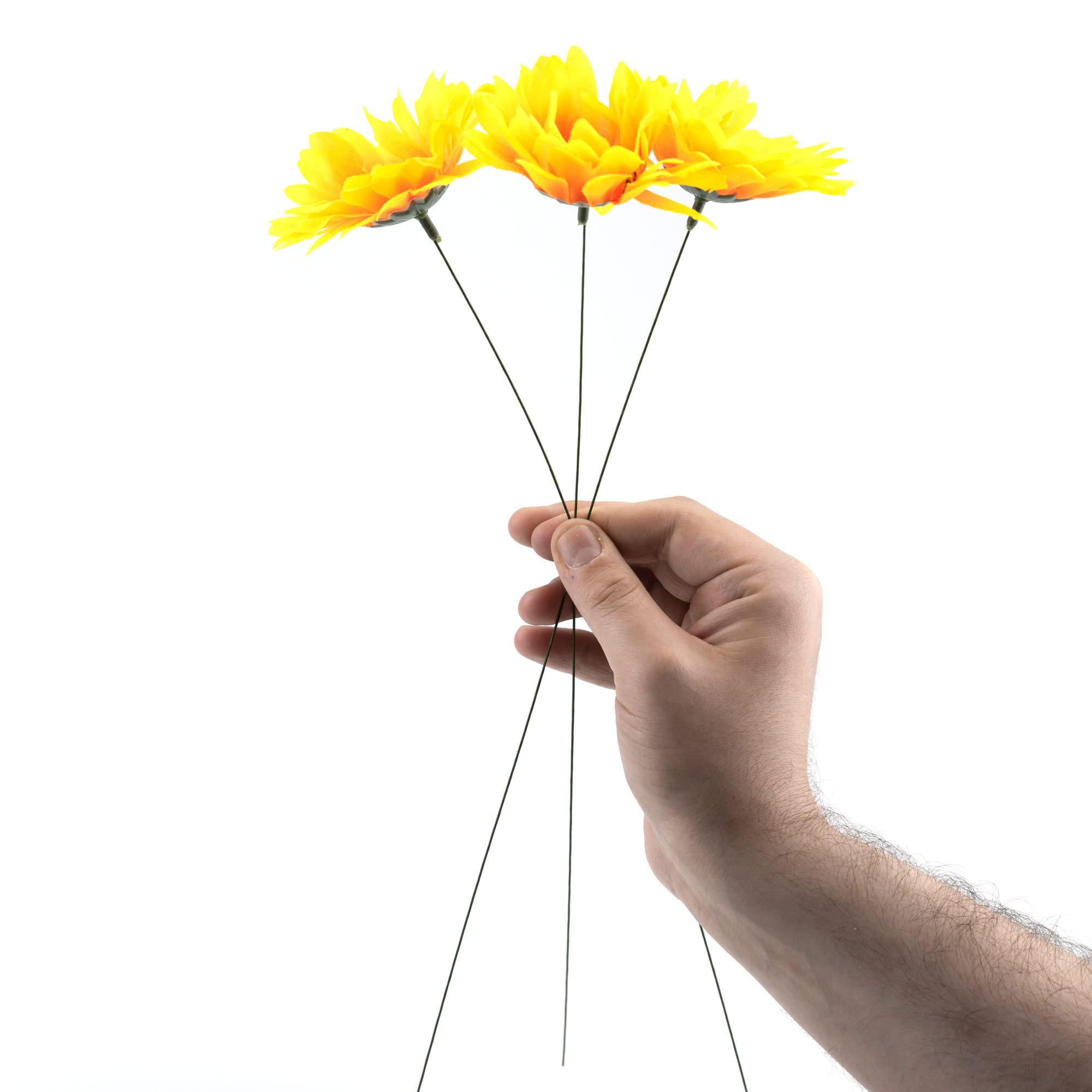 Filo per stelo floreale verde scuro, 200 pezzi, 22 gauge, filo per fiori da 34 cm, accessorio per fioristi, per lavori artigianali, composizioni floreali, avvolgimento per bouquet fai da te