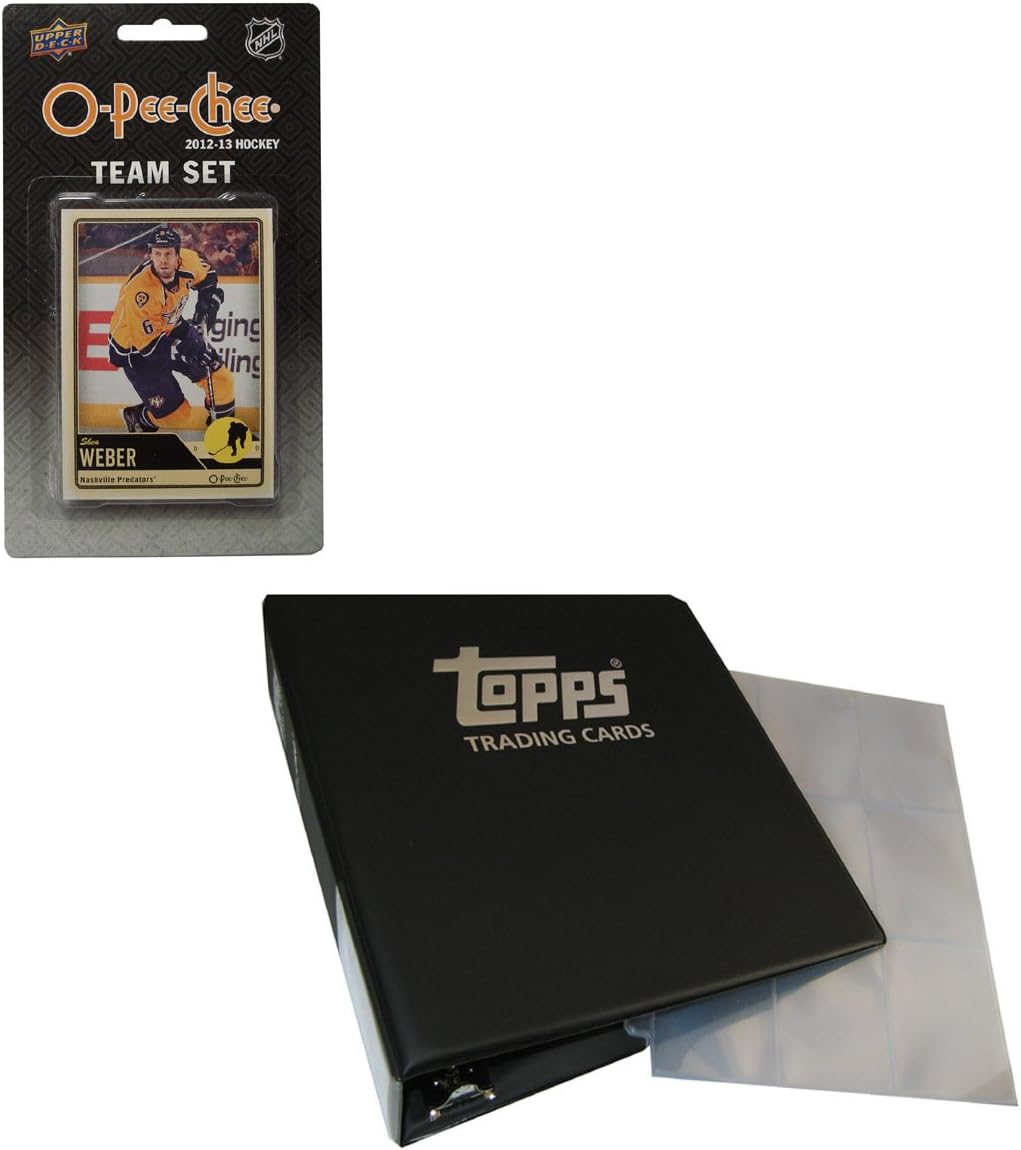 NHL Nashville Predators 2012/13 Upper Deck O-Pee-Chee Team Card Set Starter Kit (17 Cards)