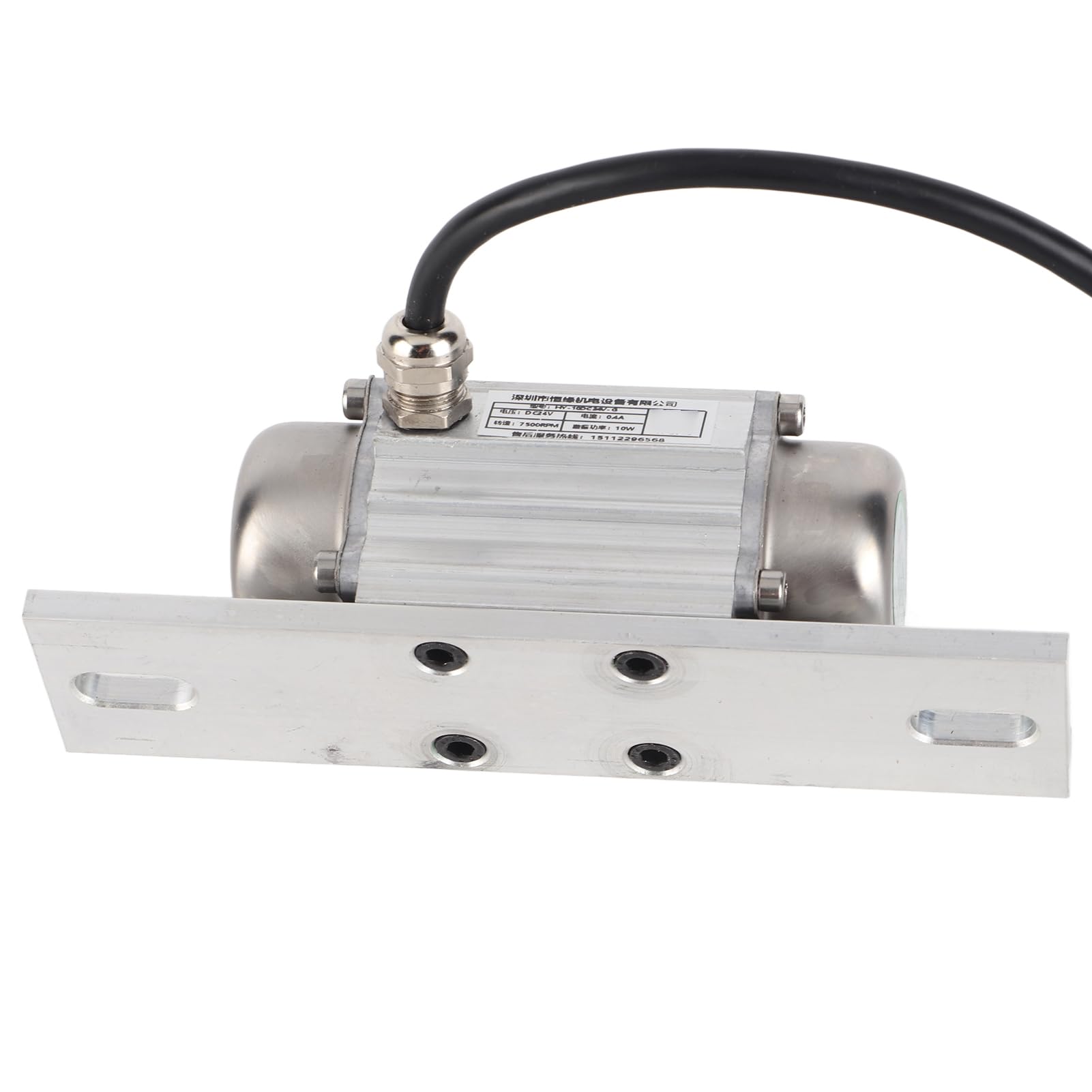 Mini Vibratore per Calcestruzzo Motore di Vibrazione DC Senza Spazzole 7500 Giri/min Display Digitale IP65 Impermeabile, velocità Regolabile per Vibratori per Calcestruzzo 24V