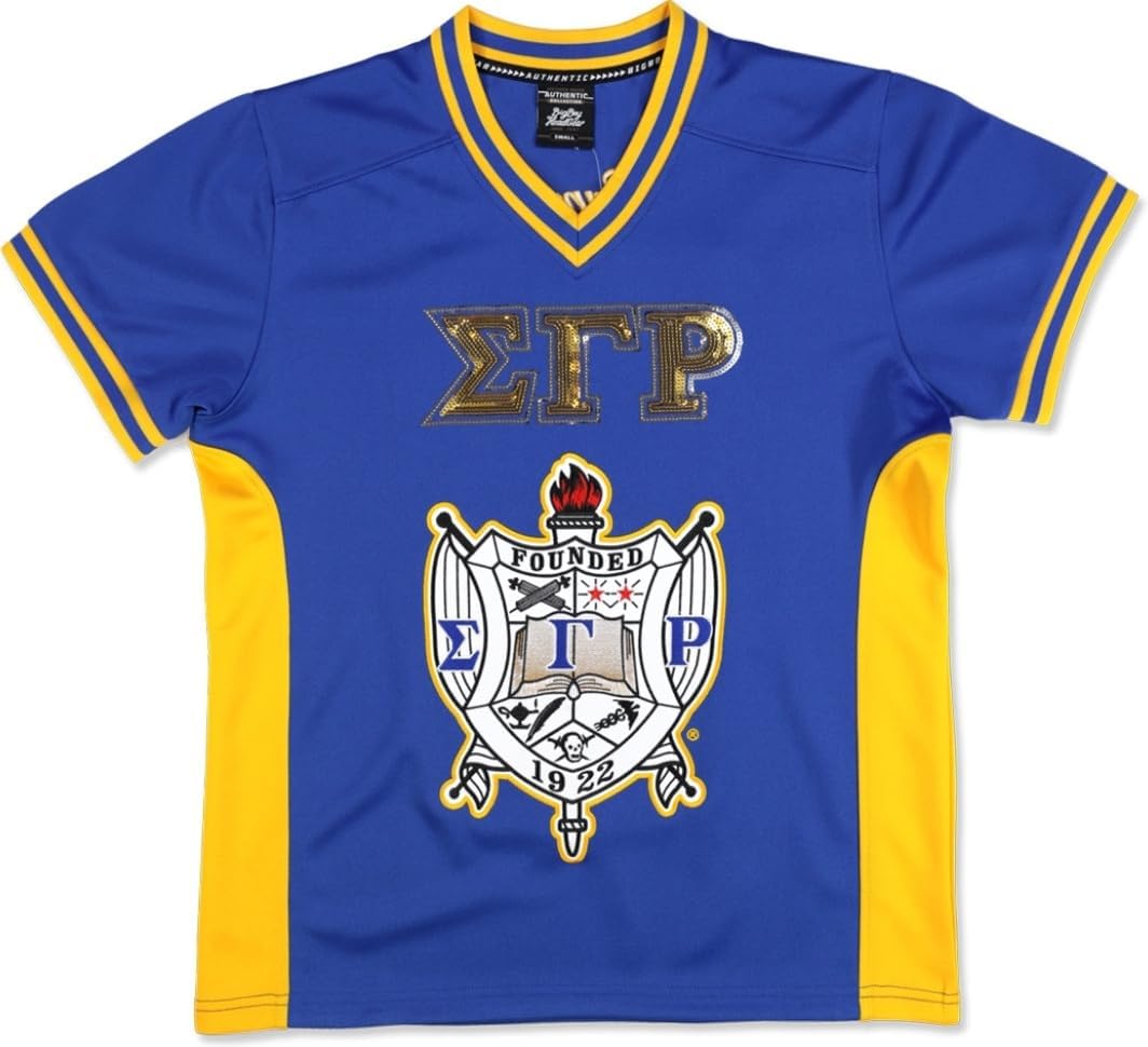Big Boy Sigma Gamma Rho Divine 9 S15 Womens Football Jersey [Royal Blue] - ID#41157-146-207-0-0