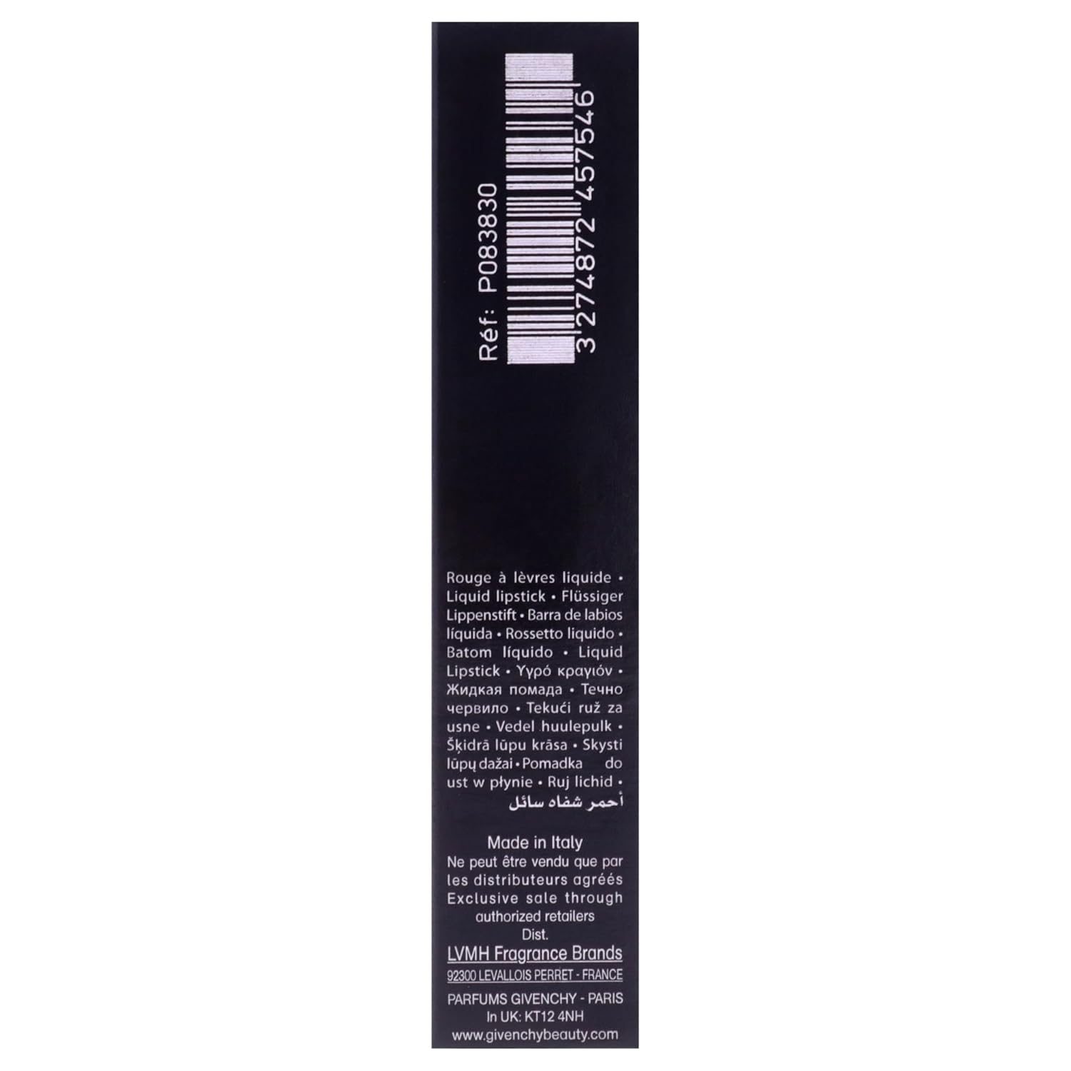 Le Rouge Interdit Cream Velvet Lipstick - N37 Rouge Graine by Givenchy for Women - 0.22 oz Lipstick - Image 8