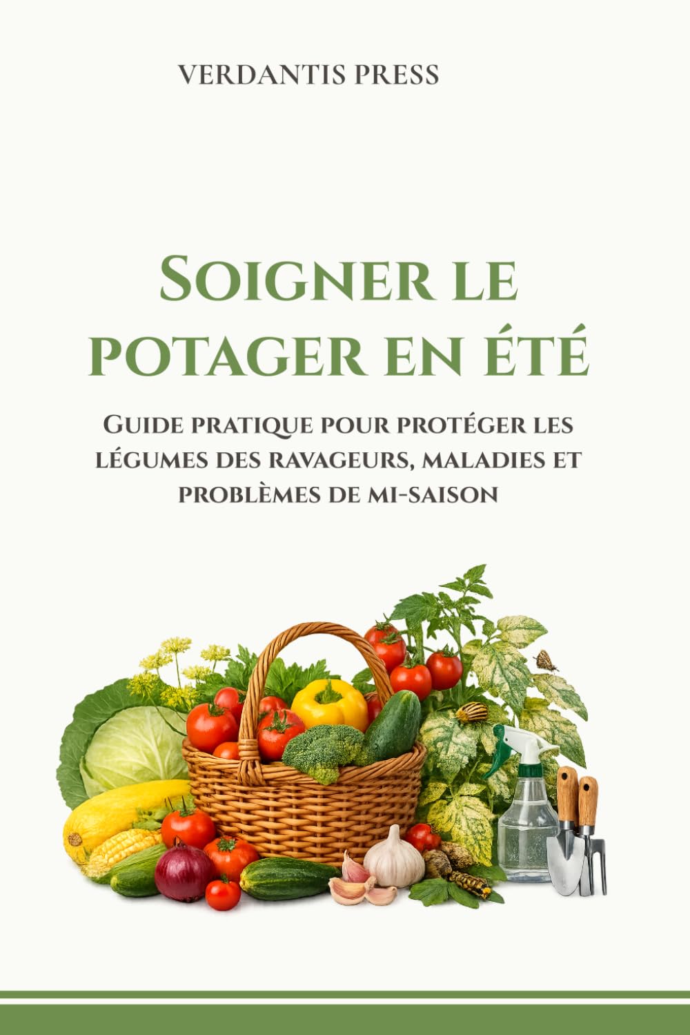 Soigner le potager en été: Guide pratique pour protéger les légumes des ravageurs, maladies et problèmes de mi-saison (Guides pratiques Verdantis pour le jardin)