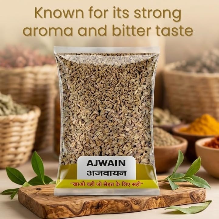 Ajwain | Carom Seeds | 100g | Quality Spices for Cooking, Digestion & Ayurvedic Use
