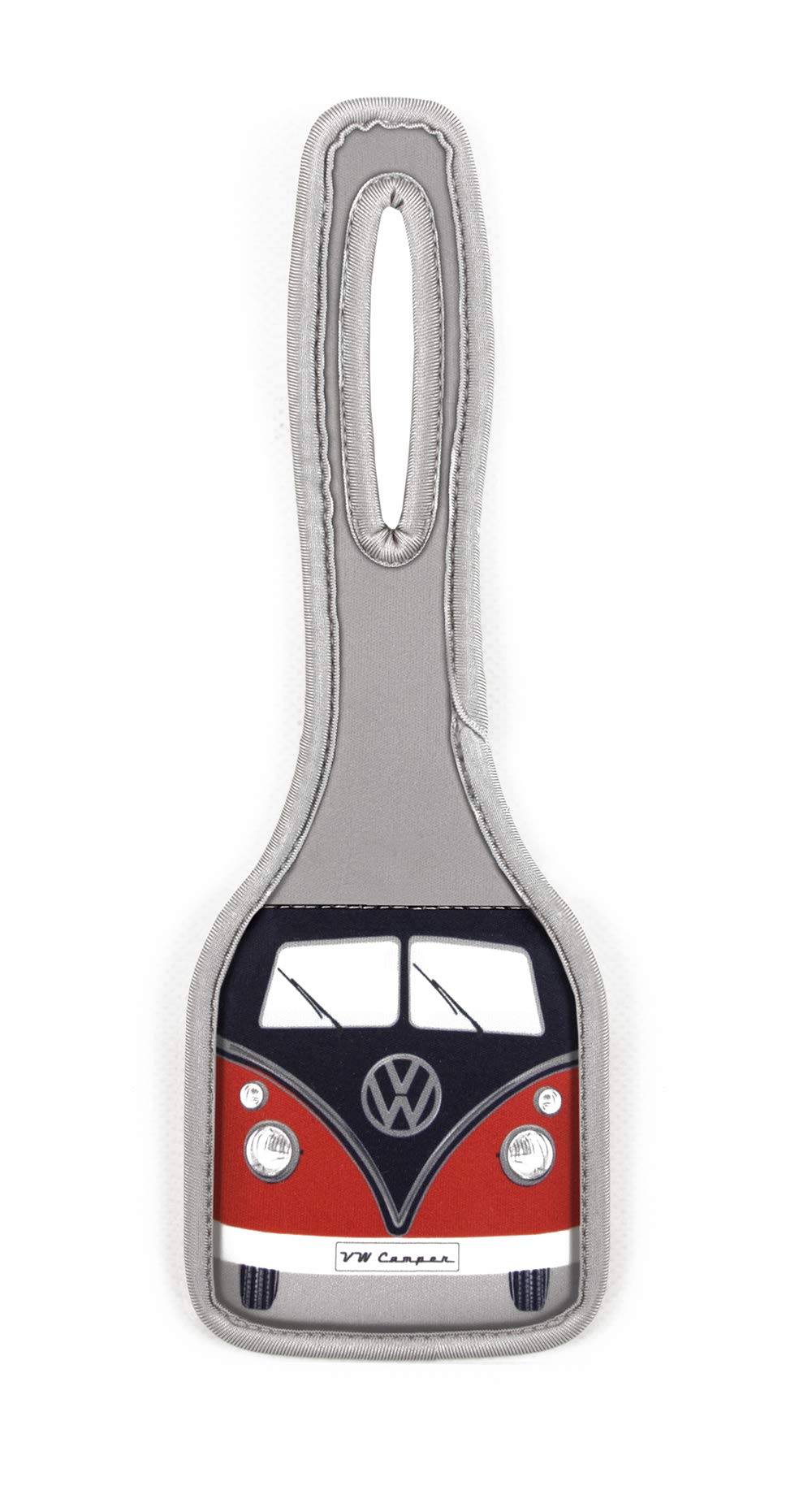 Puckator VW T1 Bulli Gepäckanhänger - Rote PVC Figur Für Koffer & Tasche