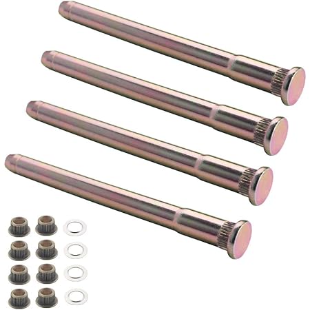 Dewhel Door Hinge Pin and Bushing Repair Kits 2 Door Front Rear Left or Right For 1994-2004 Chevy S10 Pickup Blazer GMC S15 Pickup Sonoma Jimmy Oldsmobile Bravada