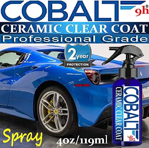 True Nano Ceramic Coating COBALT 9H SPRAY HIGH Gloss Paint SEALANT 2+ Years Protection