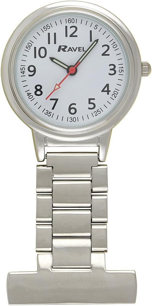 Classic Easy Read Nurses Fob Watch - Analogue Quartz