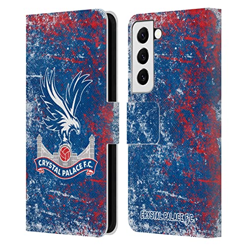 Étui Crystal Palace FC pour Samsung Galaxy S22 5G en cuir portefeuille
