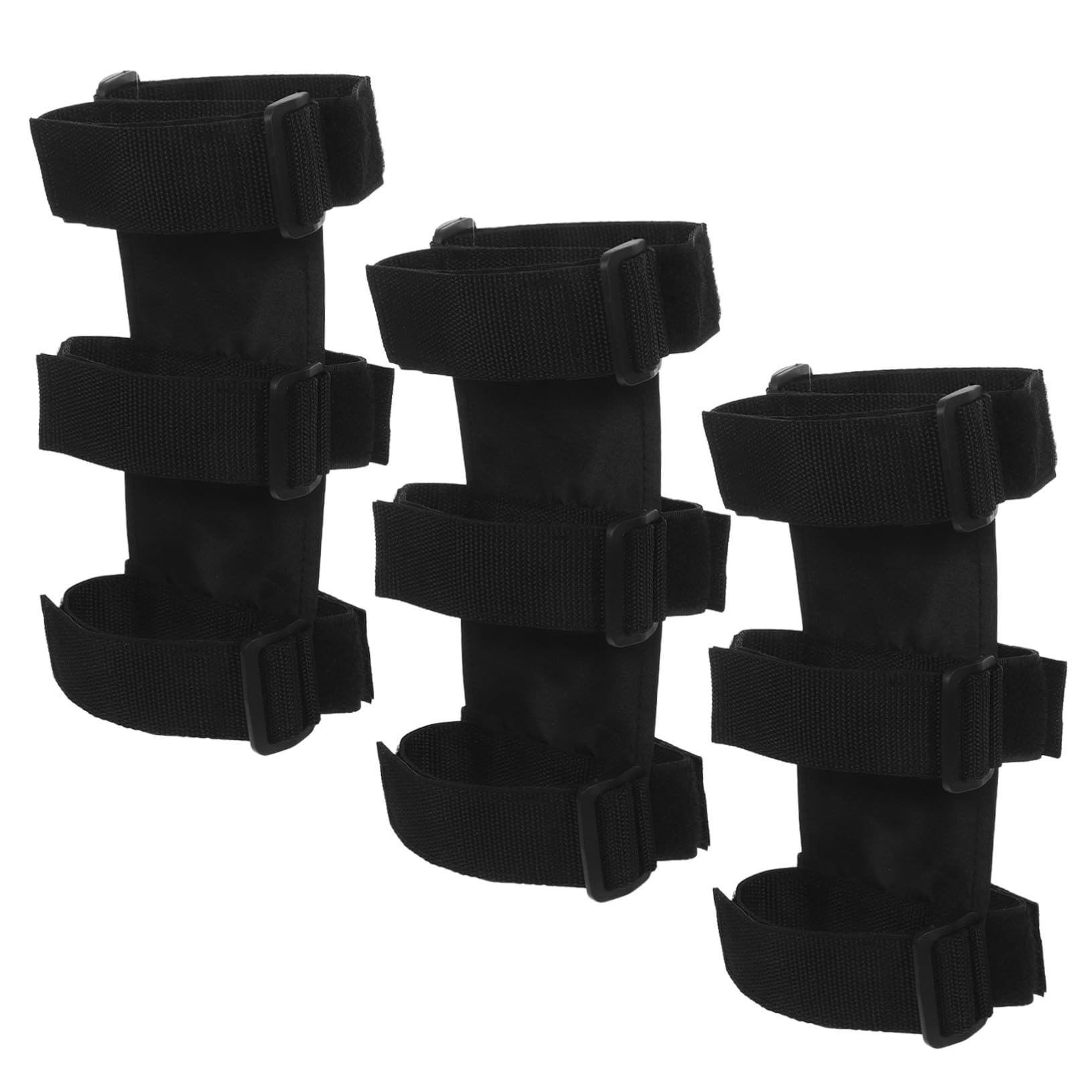ABOOFAN 6 Pezzi Supporti Regolabili per Estintore Auto con Fissaggio Strappo Cinghia per Montaggio Rapido e Sicuro in Bagagliaio e Veicoli Protezione Antigraffio e Adattabile Diverse