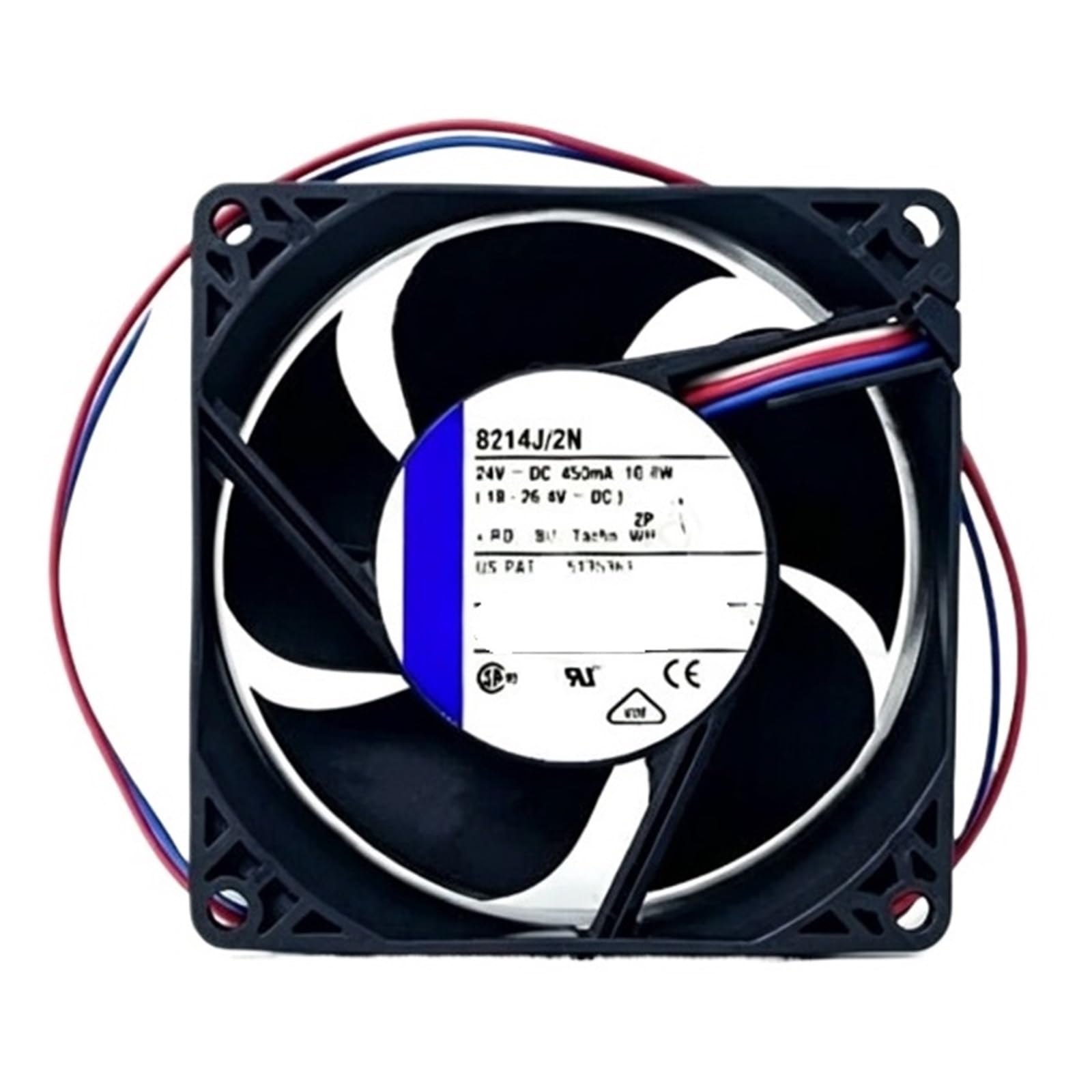 Kszhzymgx One Color 8214J/2N 10.8W 24V 8038 Three Wire Cooling Fan