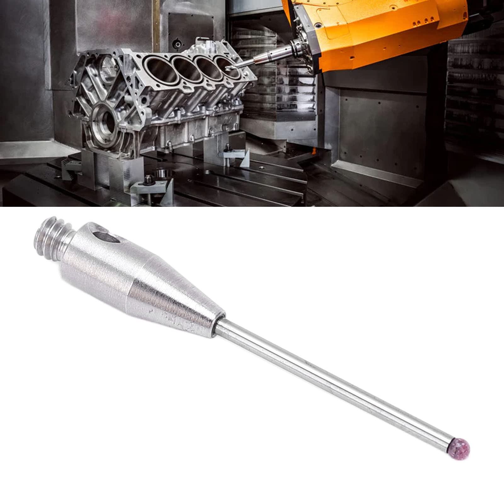 Pointes en rubis filetage M2 pour stylet tactile CMM sondes test précision modèle 8663