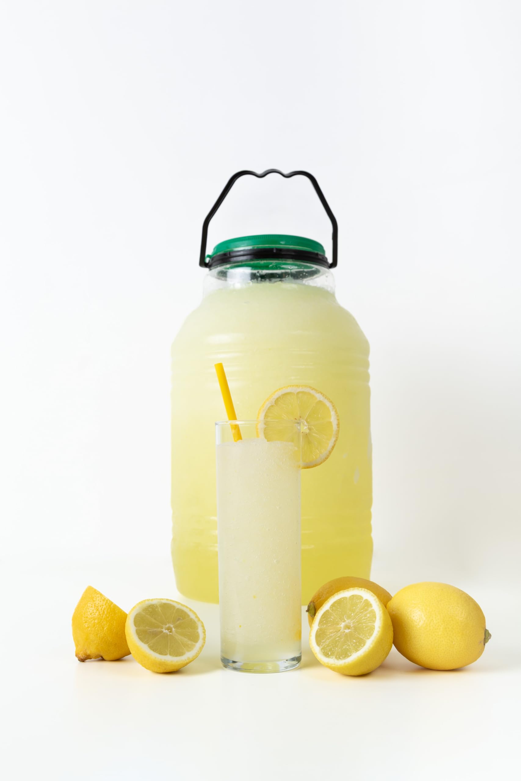 Caja de preparado concentrado para granizado sabor limón 10 unidades 100 litros "DOLCE PECATTO"