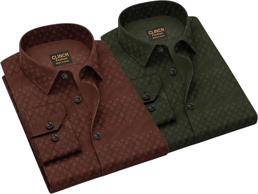 Image of Men Linen Cotton Full Sleeve Shirt for Man | Mens Casual Shirt |Shirts for Men Stylish | Men Shirts | Casual Business Party Festival Regular Fit