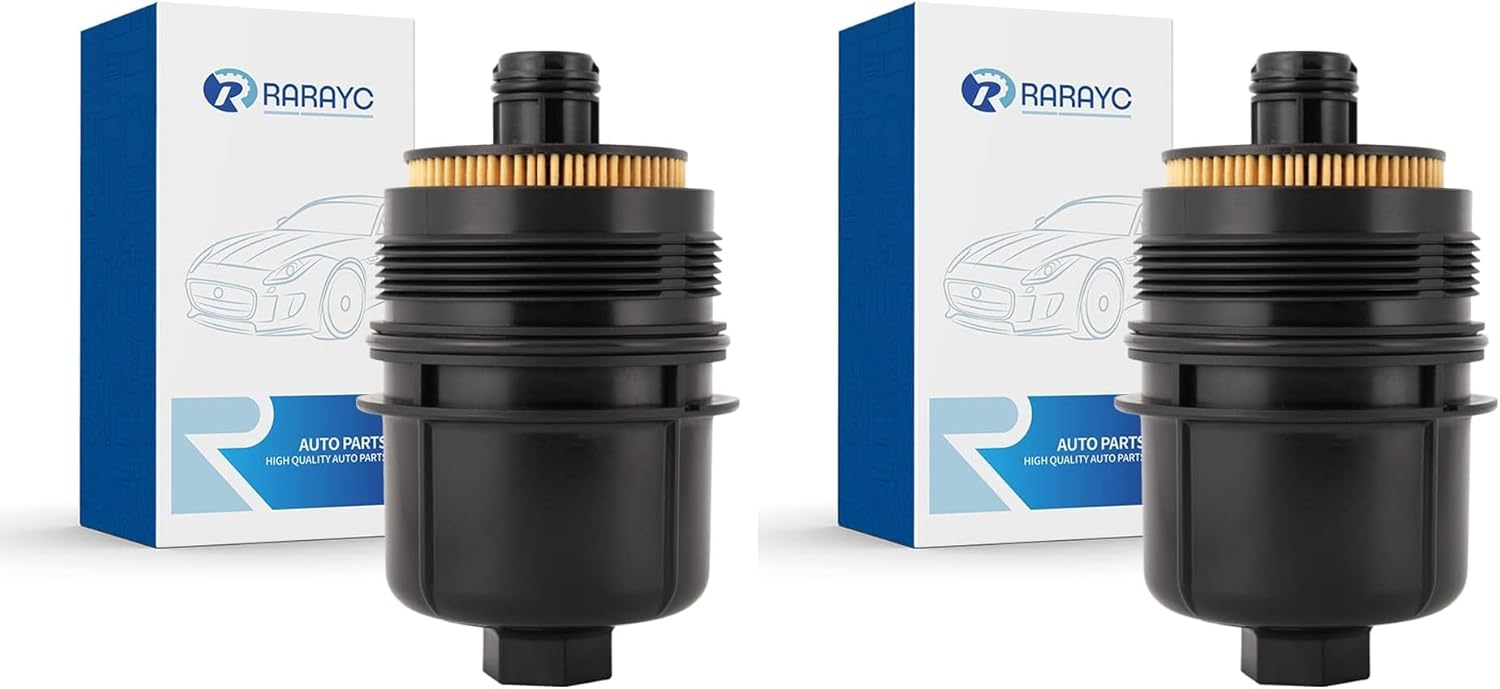 Ecodiesel Engine Oil Filter Replacement for | 2020 2021 2022 2023 Ram 1500 DT, Wrangler JL | 2021 Gladiator | Replaces# 68507598AA 68498720AA (Pack of 2)