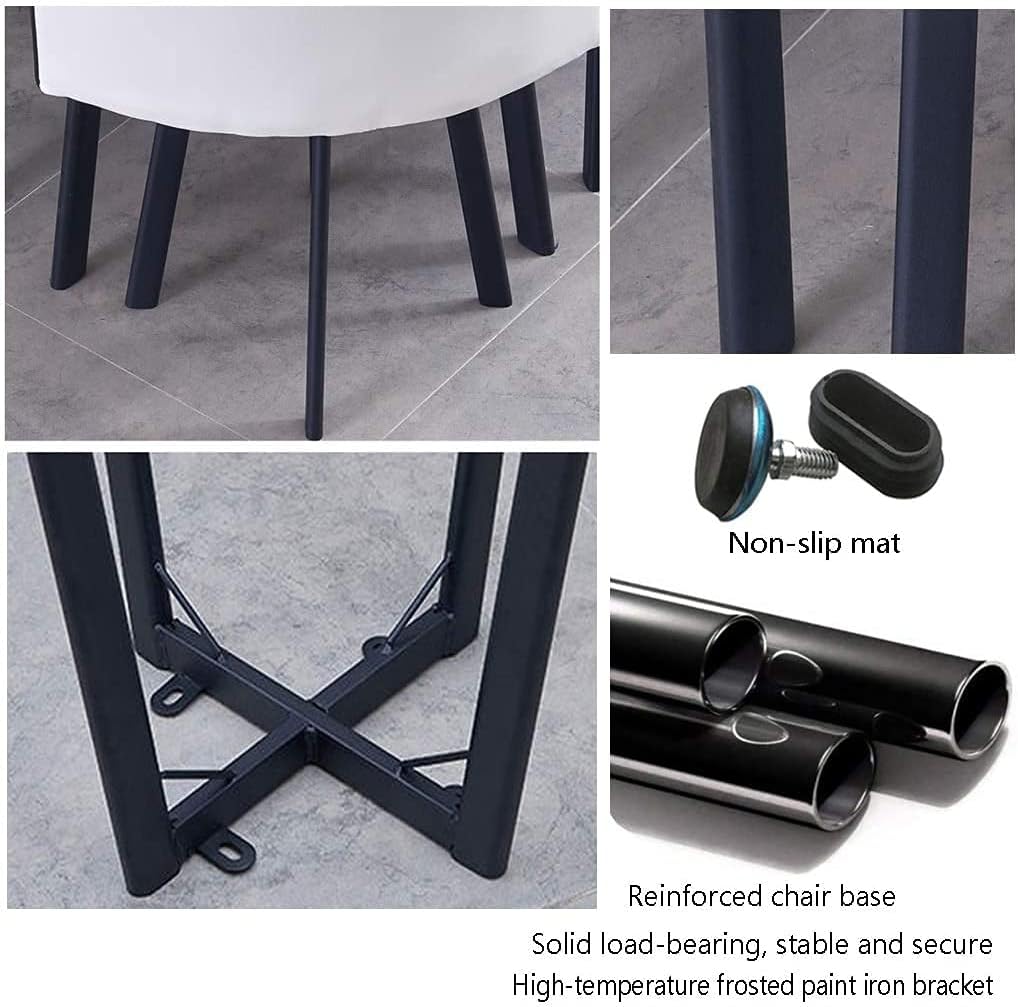 Dining Table for 4 Persons Balcony Living Room Coffee Table Meeting Room Hotel Lounge 80cm Round Table Family Living Room Kitchen Lounge Table (Color : Purple)