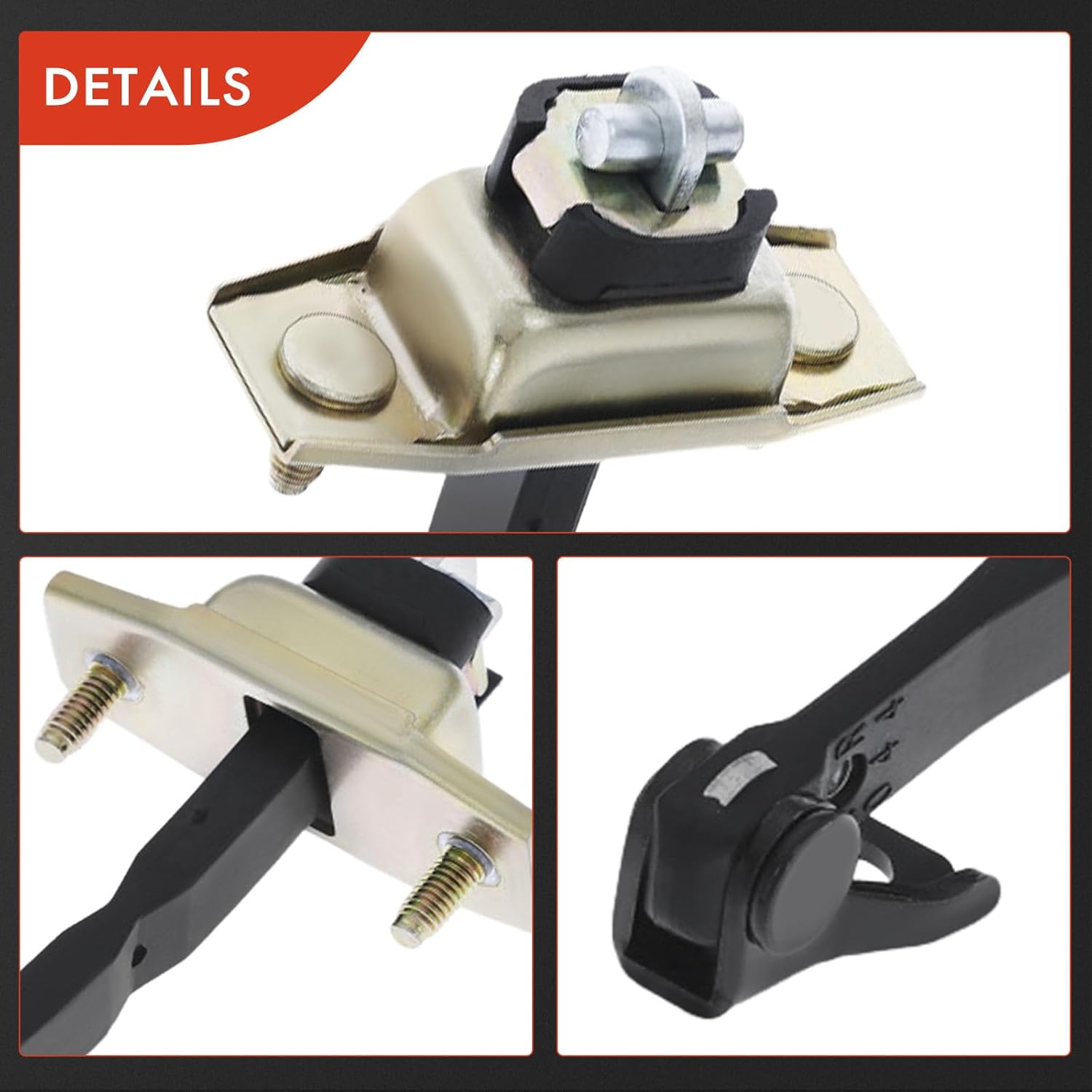 A-Premium Rear Left or Right Door Check Strap Stopper Compatible with Toyota Camry 2007 2008 2009 2010 2011, Replace# 6863006030, 6863033070