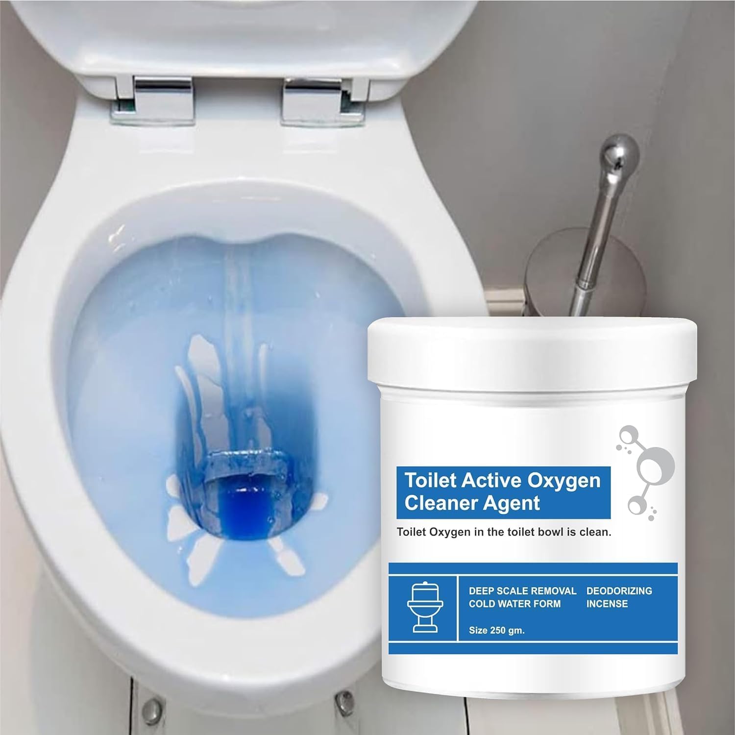 Toilet Active Oxygen Agent Cleaner Toilet Powder With Super Active Cleaning Liquid Agent, Can Effectively Remove Stubborn Dirt From Toilet 250 Gram (T POwder) (B0D9NXZGV7) Amazon Price History, Amazon Price Tracker