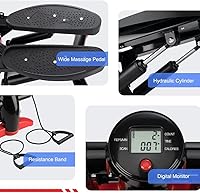 Vista 3 de Steppers for Exercise, Exercise Step Machine with LCD Display Stepper Machine Fitness Aerobic Stepper Home Gym Equipment for Beginners and Advanced