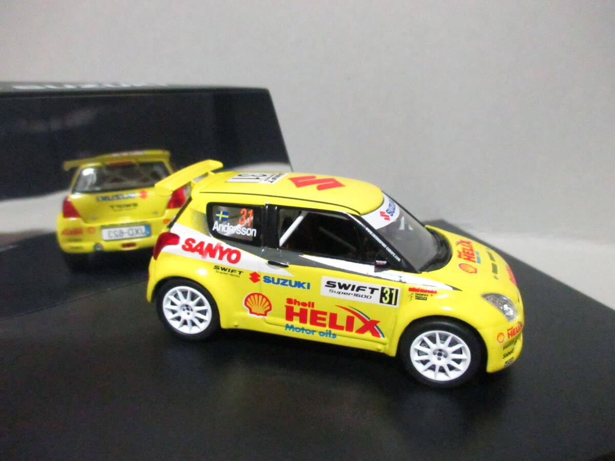 スズキ スイフト 2005 JWRC ミニカー スズキ - 1/43 NOREV Swift Super 1600 2005 JWRCの通販 by khfc