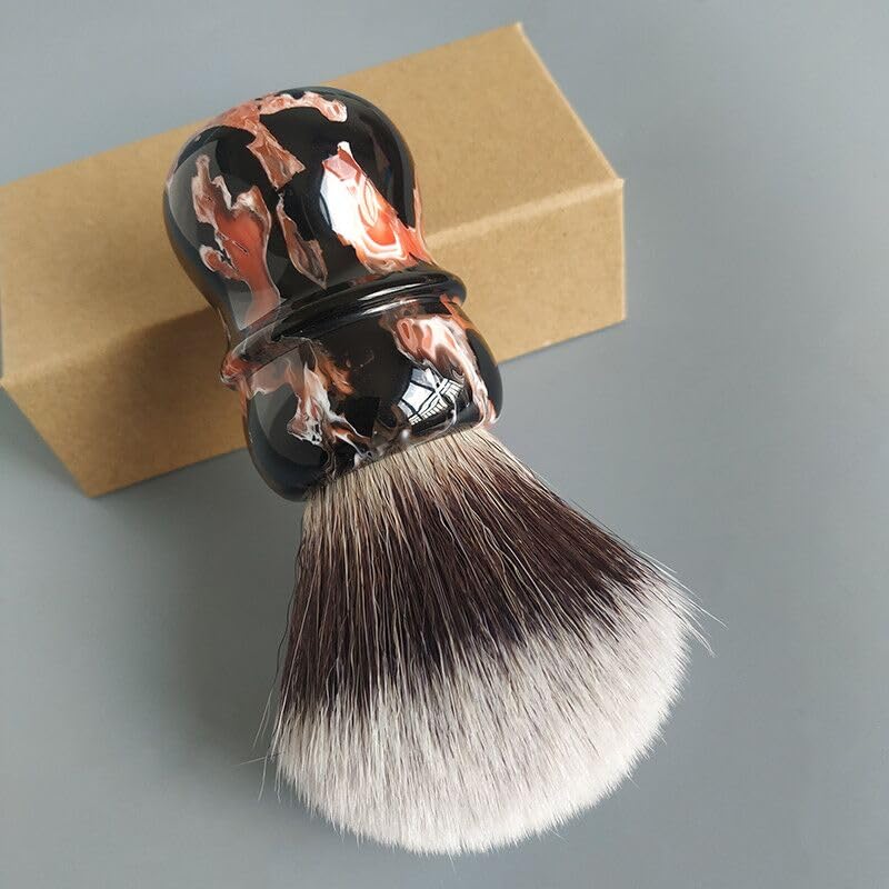 30mm Peking Opera G7 shaving brush for men wet shave,synthetic hair beard brush