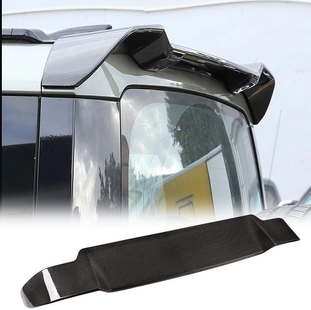 Carbon Fiber Trunk Spoiler for Land Rover Defender 90/110/130 2020-2023 Sport Utility 2-Door 4-Door Auto Rear Boot Lid Highkick Spoiler Wing Lip