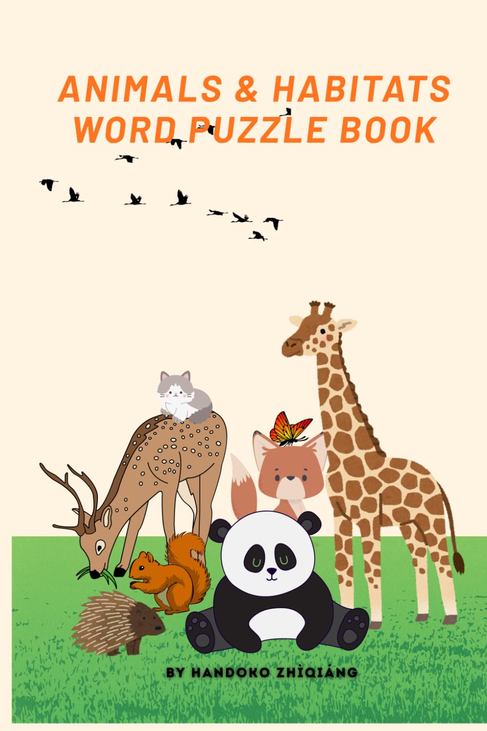 Animals & Habitats Word Puzzle Book