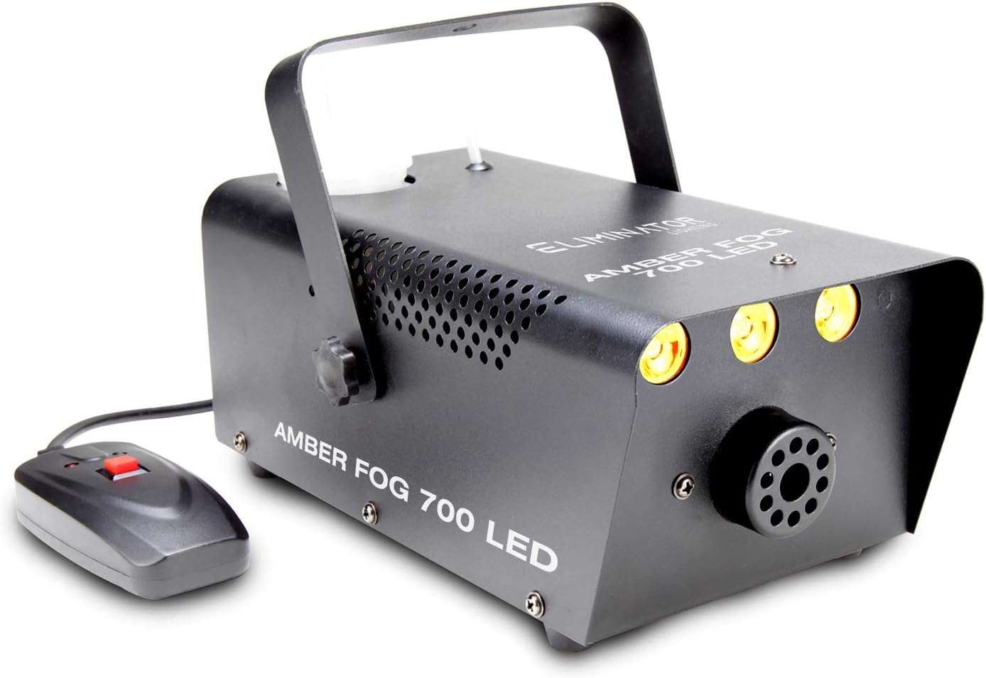 Eliminator Lighting Amber Fog 700 LED with remote control