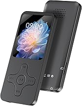 MP3プレーヤーBluetooth5.0対応 64GB 30ｇ超軽量 音楽プレーヤー 128GB拡張可能 HiFI OTG機能 デュアルノイズキャンセリング 内蔵スピーカー付き 多機能 音楽/録音/ビデオ/写真/FM/電子書籍 日本語マニュアル付属 スポーツ・ビジネス・学習などに最適
