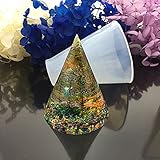 Amrka DIY Silicone Cone Mold for Resin Epoxy Casting Jewelry Making Craft Tools Mould (50mm)