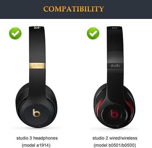 Miniatura 2 de Beat Studio 3 - Kit de reparación de banda de arco de calidad OEM compatible con Beats by Dre Studio 3A1914 Studio2 Auriculares con