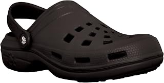 Women's Beach Clogs | Lightweight | Ultra Soft | Arch Support | All Day Comfort (Baby Blue, Numeric_5) (Black, Numeric_7)