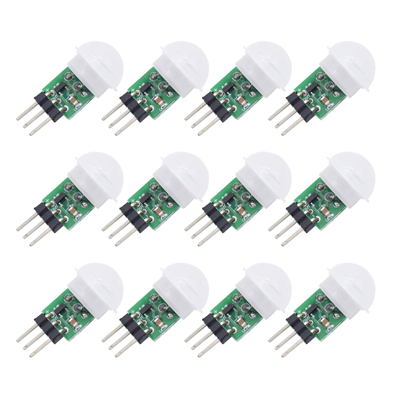 Onyehn IR Pyroelectric Infrared PIR Motion Sensor Detector Modules DC 2.7 to 12V(Pack of 5pcs)