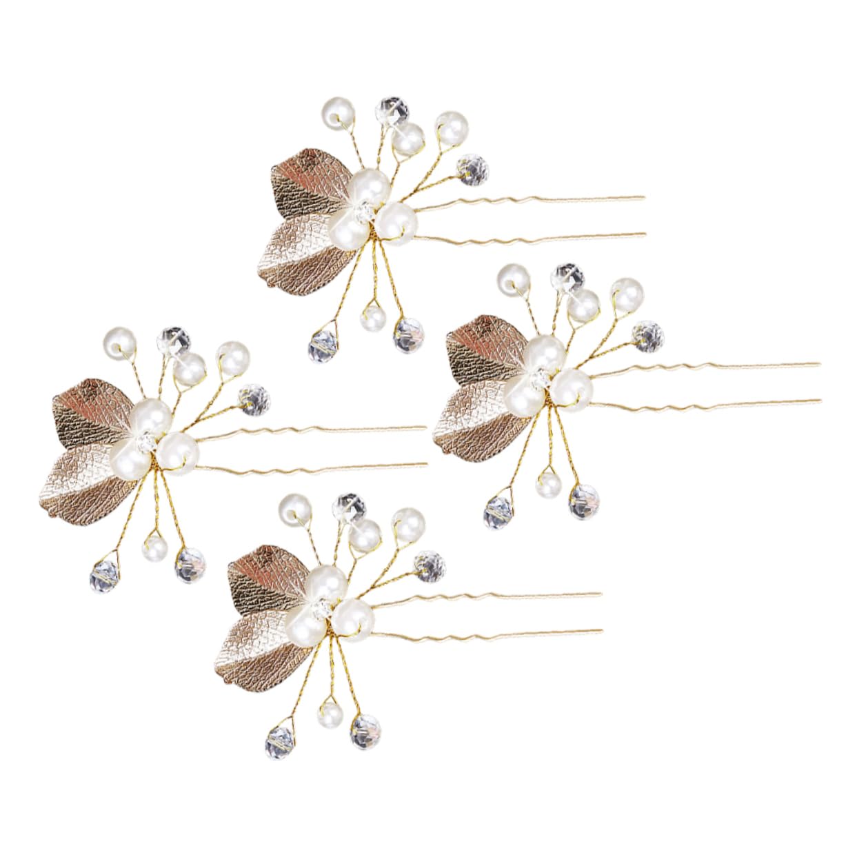 VICASKY Chinese Style Headwear Bridal Accessories Pearl Hair Stick Wedding Headpiece for Bride Hair Jewelry for Wedding