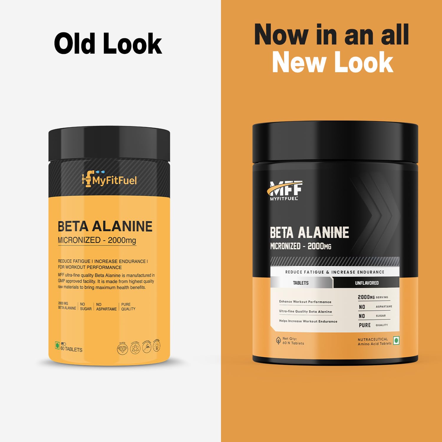 MyFitFuel Beta Alanine (2000 mg) 60 Tablets